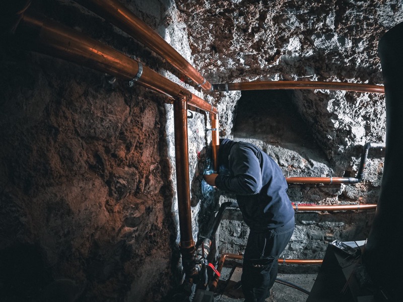 Travaux de plomberie et chauffage AxR